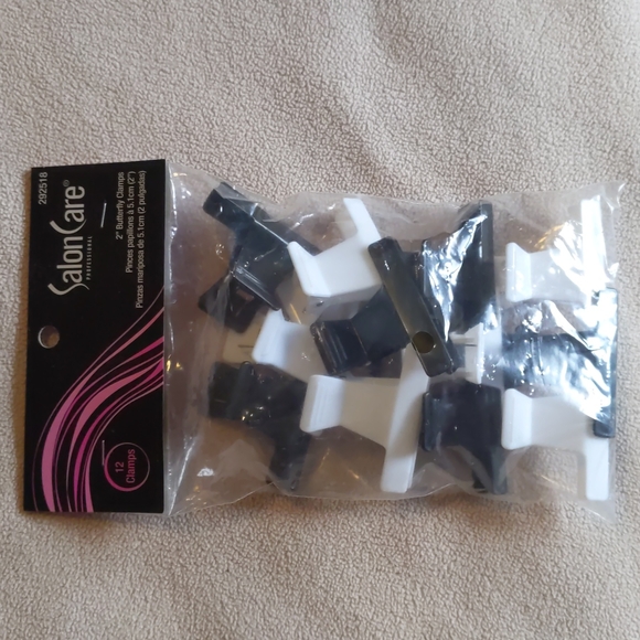 🛍️3 for $10 Salon Care Professional 2 inch Butterfly Clips - Picture 1 of 3